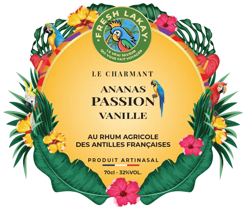 Le charmant (Ananas Passion Vanille)