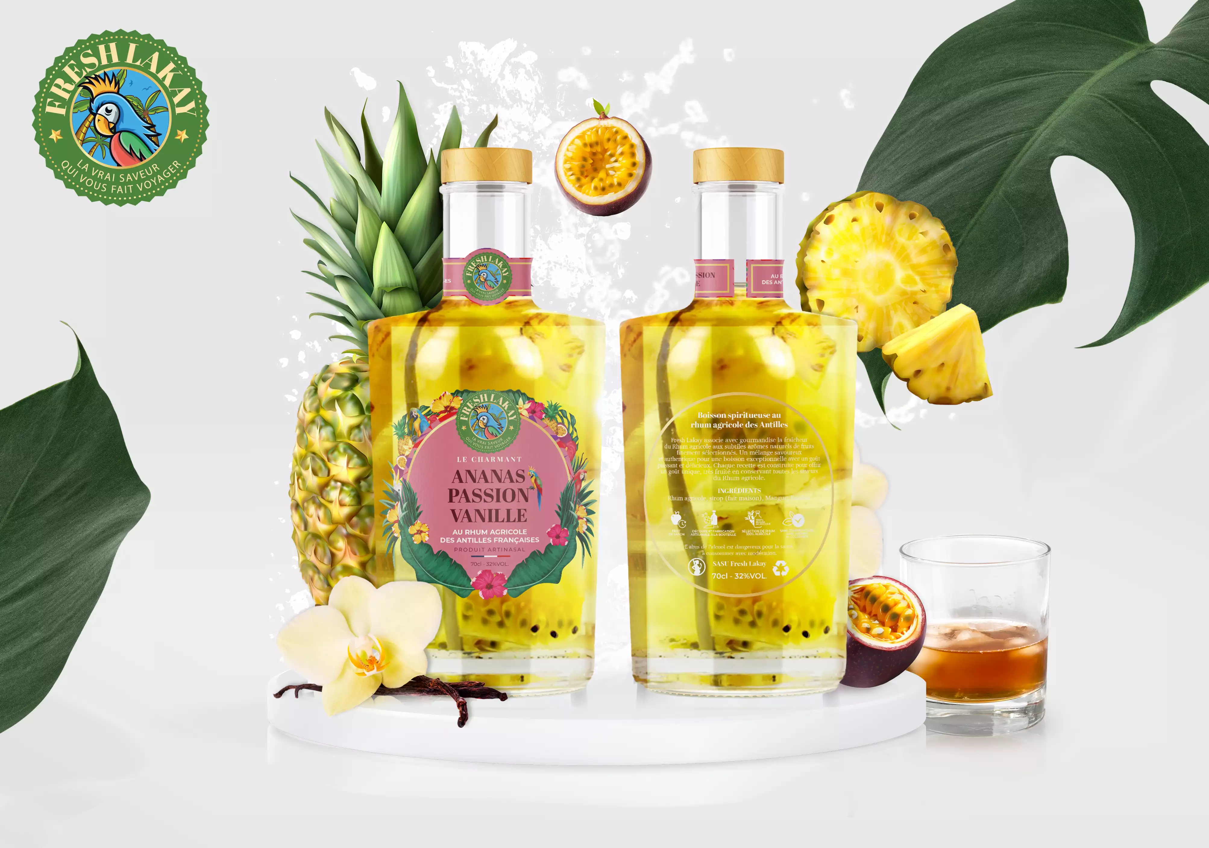 Le charmant (Ananas Passion Vanille)